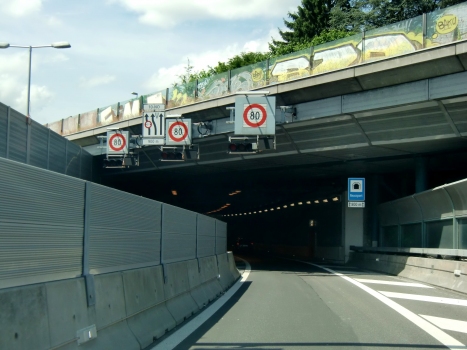 Reussport Tunnel southern portal