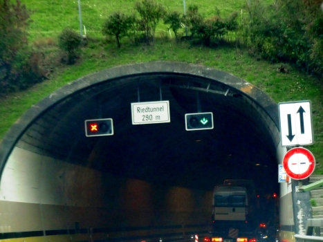 Ried Tunnel southern portal