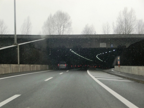 Schlund Tunnel southern portals