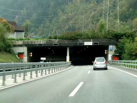 Taubach Tunnel northern portals