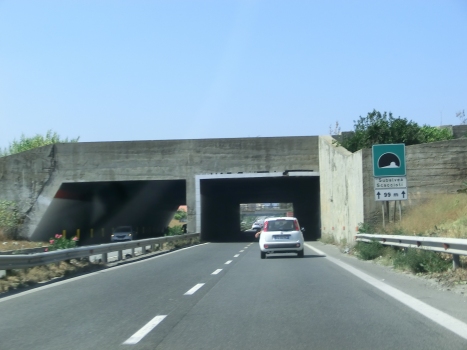 Subalvea Scaccioti Tunnel southern portals