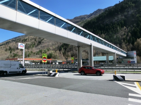 Verbindungsbrücke Raststätte Gran Bosco