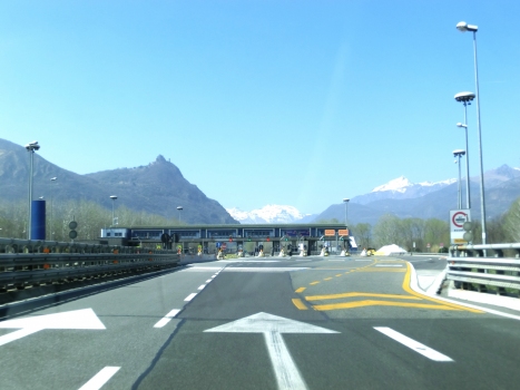 A 32 Motorway (Italy) Avigliana Toll Barrier