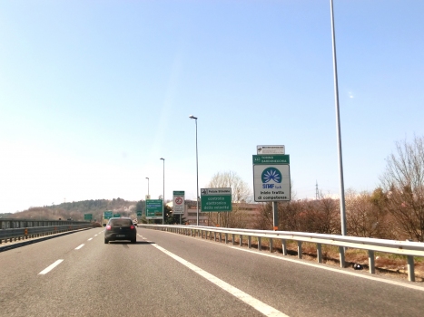 Start of A 32 Motorway (Italy) in Rivoli