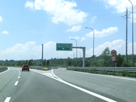 A 33 Motorway (Italy) at parking area Cherasco