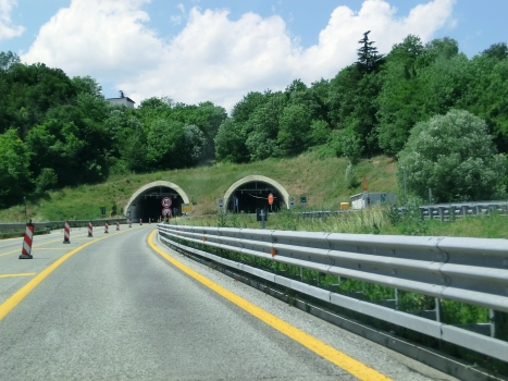 Roreto Tunnel eastern portals