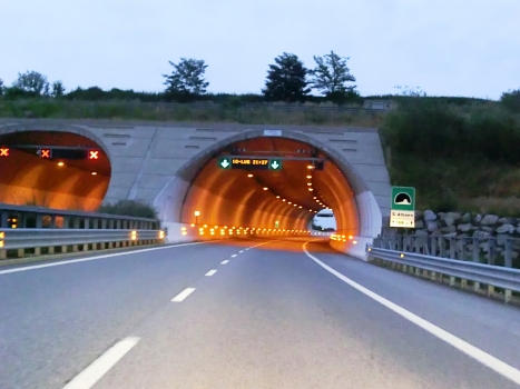 Sant'Albano Tunnel western portals