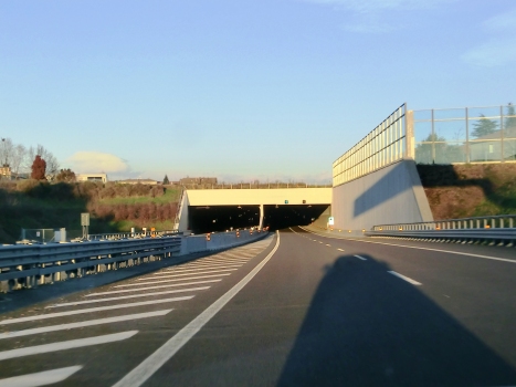 Cislago Tunnel western portals
