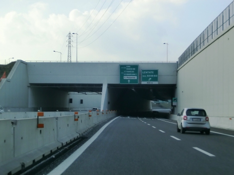 Copreno Tunnel southern portals