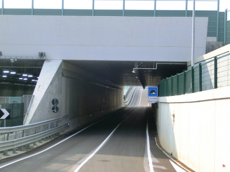 Lomazzo Tunnel eastern portals