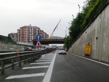 Crocetta Tunnel under construction