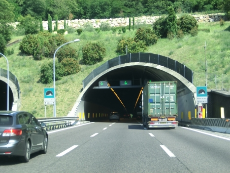 Madonna dei Berici Tunnel western portal