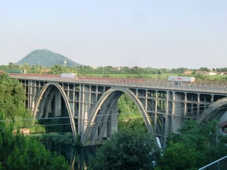 Autobahnbrücke über den Oglio (A4)