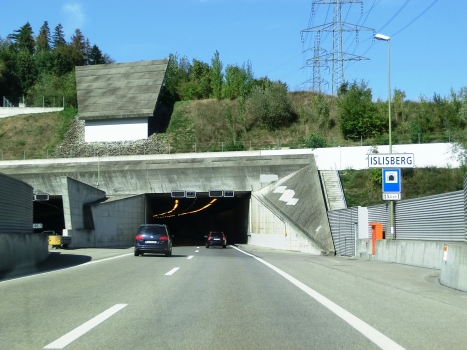 Islisberg Tunnel southern portal