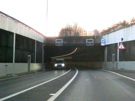Schoenenberg Tunnel northern portal