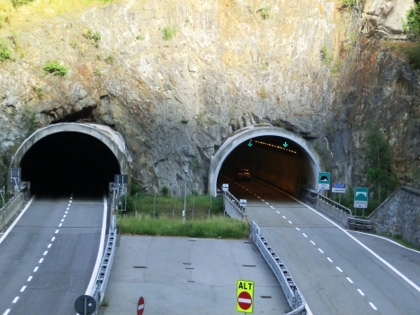 Arvier Tunnel western portals