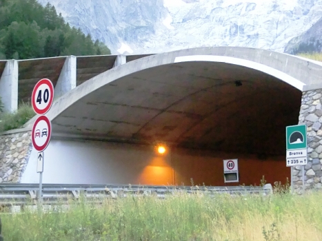 Brenva Tunnel southern portal