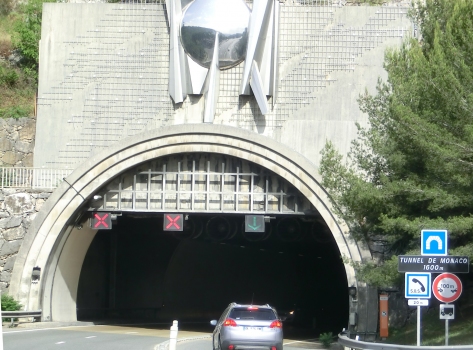 Tunnel de la Bretelle de Monaco northern portal