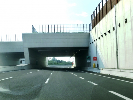 Villoresi Tunnel northern portal