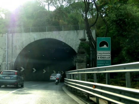 Capodimonte Tunnel eastern portal