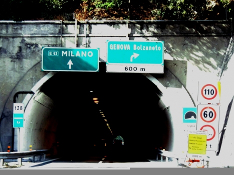 Teglia Tunnel southern portal