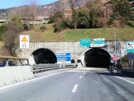 Monte Quarcino Tunnel southern portals