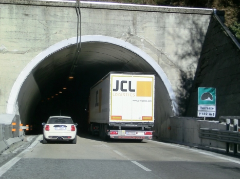 Terrazze Tunnel southern portal