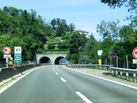 Villa Maria Tunnel southern portals