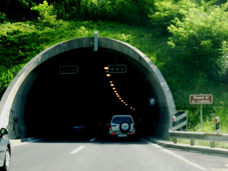 Criblette Tunnel northern portal