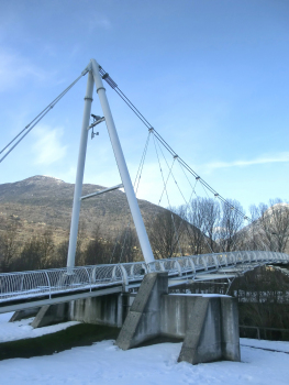 Geh- und Radwegbrücke Albosaggia