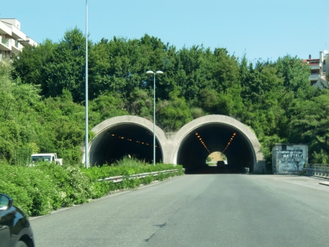 Brecce Bianche II Tunnel southern portals