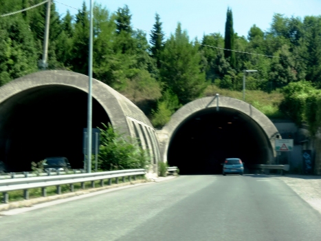 Castellano Tunnel southern portals