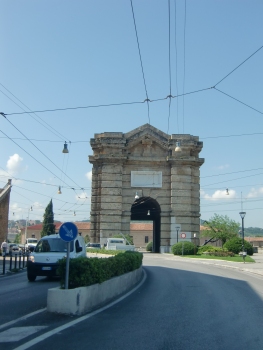 Porta Pia (Ancona), northern face