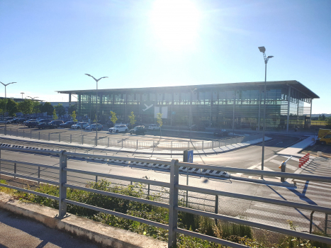 Castelferretti-Falconara Aeroporto delle Marche Station and Ancona-Falconara Airport