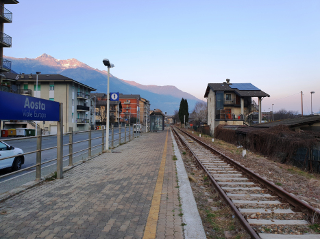 Aosta Viale Europa Station