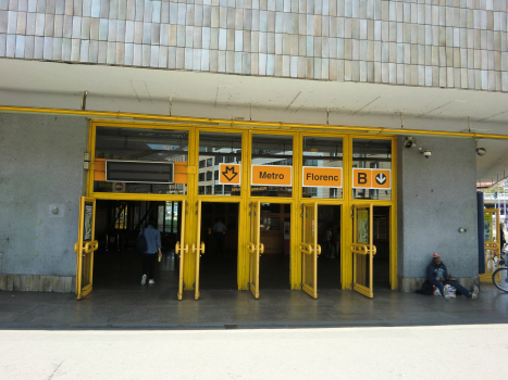 Florenc Metro Station