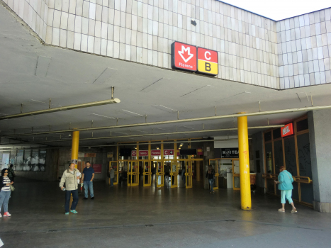 Metrobahnhof Florenc