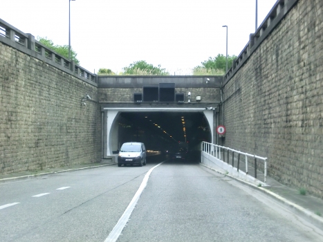 Waasland Tunnel western portal