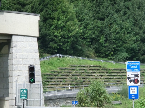 Schönbergtunnel western portal