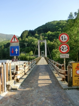 Hängebrücke Barcis