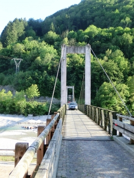 Hängebrücke Barcis