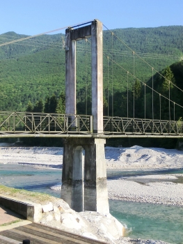 Pont suspendu de Barcis