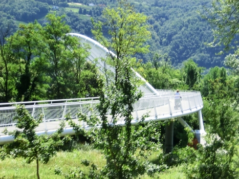 Geh- und Radwegbrücke Bellinzona-Monte Carasso
