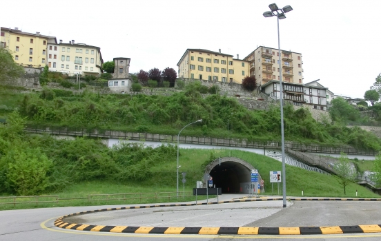 Belluno Tunnel western portal
