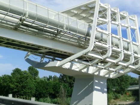 Marconi Express, bridge across A14 Motorway