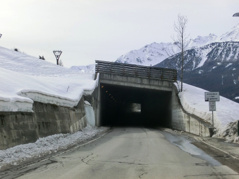 Pista Stelvio Tunnel northern portal