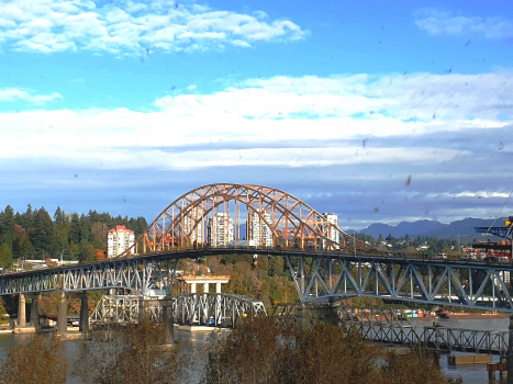 CNR Bridge (below) and Pattullo Bridge