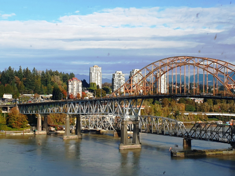 CNR Bridge (below) and Pattullo Bridge