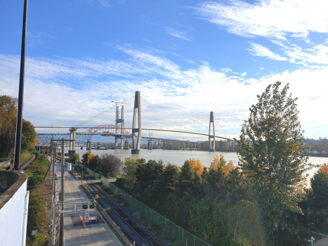 SkyBridge and, successively, Pattullo Bridge CNR Bridge and New Pattullo Bridge