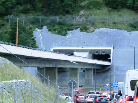 Visp Tunnel eastern portals